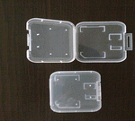 SD CARD CASE CLEAR DL8, 100 PCS/CASE.