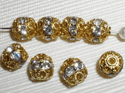 Rhinestone beads